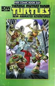 SH1 Turtles New Animated Advenures Free Comic Book Day