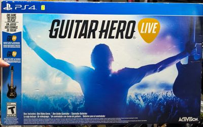 SJ6 Guitar Hero Live Playstation 4 Usado Completo