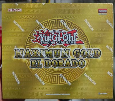 SJ6 Maximun Gold El Dorado Nuevo Sellado Yugioh Card Game