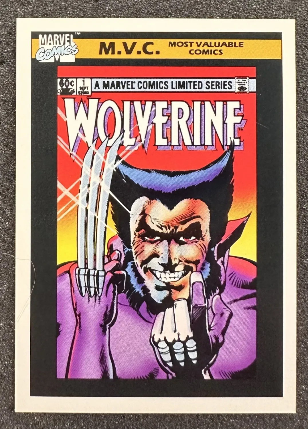 SJF Wolverine #133   1990 Marvel Universe Limited Series #1