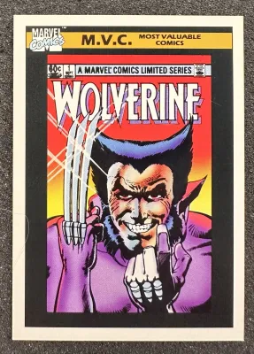 SJF Wolverine #133   1990 Marvel Universe Limited Series #1