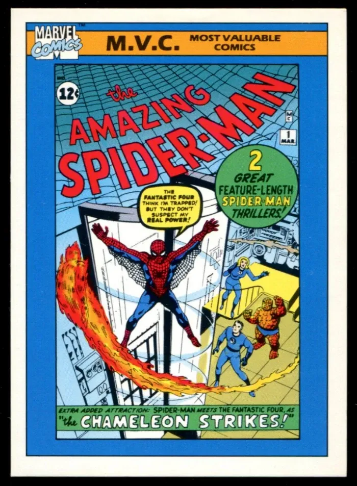 SJF Impel Amazing Spiderman M.V.C #131  1990 Marvel