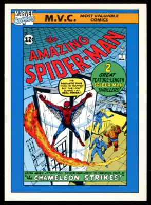 SJF Impel Amazing Spiderman M.V.C #131  1990 Marvel