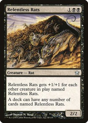 SJF Relentless Rats - Fifth Dawn (5DN) Foil