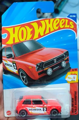 SJ6 73 Honda Civic Custom Perdonnalise Hot Wheels