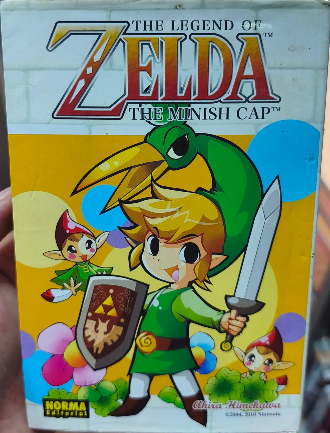 SJ1 The Legend of Zelda Minish Cap Manga Español Norma