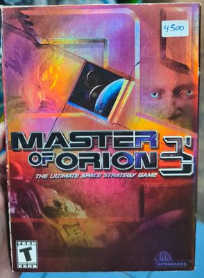 SJ6 Master of Orion 3 PC Game Usado Completo