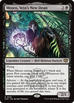 SJF Moseo, Vein's New Dean - Secrets of Strixhaven (SOS)