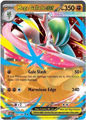 SJF Mega Gallade ex - ME04: Chaos Rising (CRI)