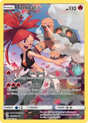 SJF Torkoal (Secret) - SM - Cosmic Eclipse (SM12)
