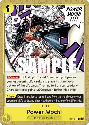 SJF Power Mochi - Starter Deck 7: Big Mom Pirates (ST-07) Starter Deck 7: Big Mom Pirates