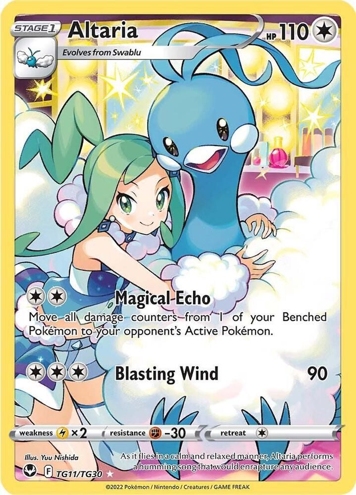 SJF Altaria - SWSH12: Silver Tempest Trainer Gallery (SWSH12: TG)