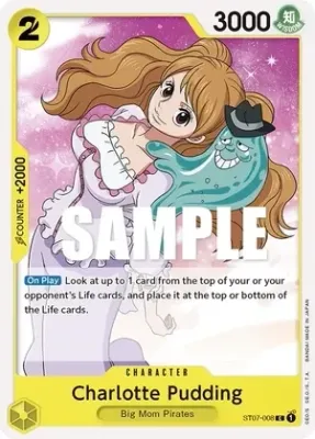 SJF Charlotte Pudding - Starter Deck 7: Big Mom Pirates (ST-07) Starter Deck 7: Big Mom Pirates