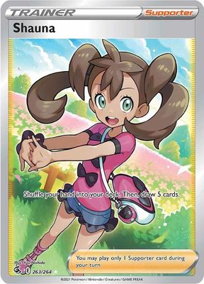 SJF Shauna (Full Art) - SWSH08: Fusion Strike (SWSH08)