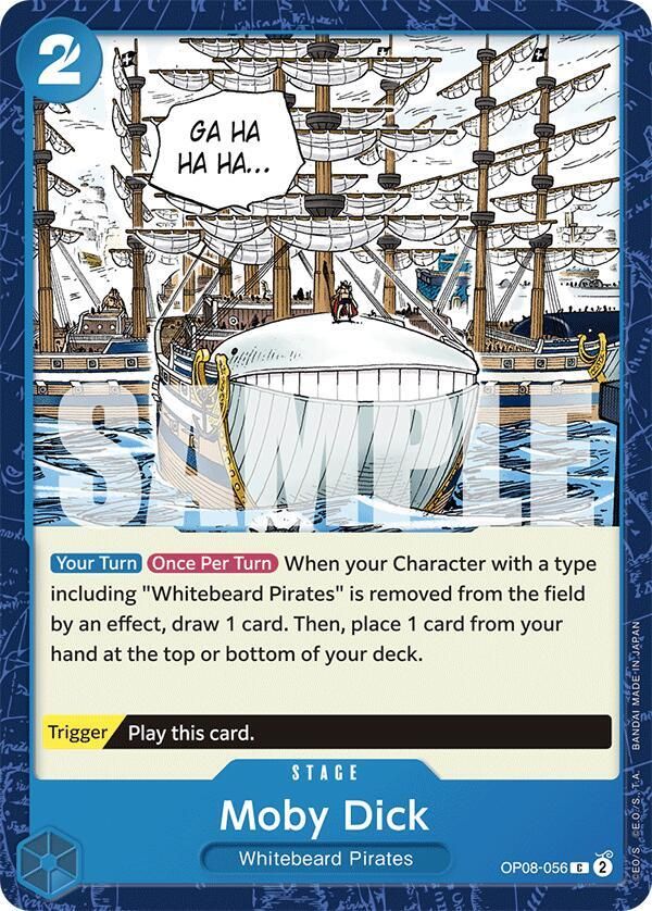 SJF Moby Dick - Two Legends (OP08) Two Legends