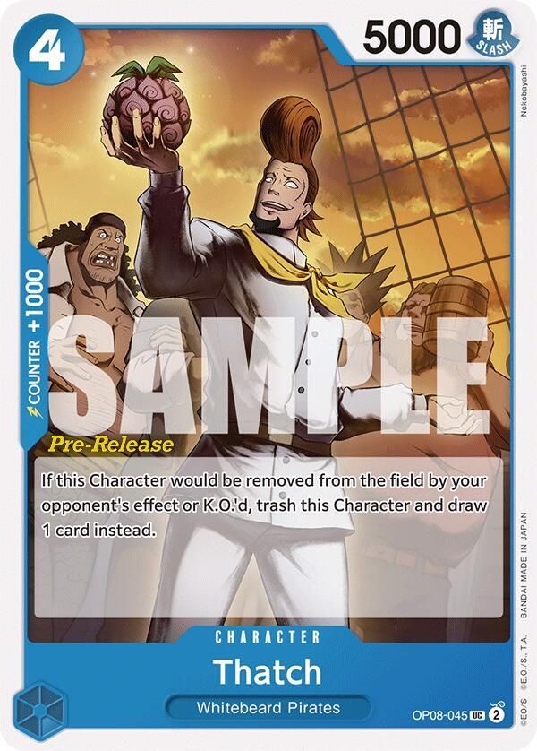SJF Thatch - Two Legends (OP08) Two Legends