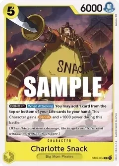 SJF Charlotte Snack - Starter Deck 7: Big Mom Pirates (ST-07) Starter Deck 7: Big Mom Pirates