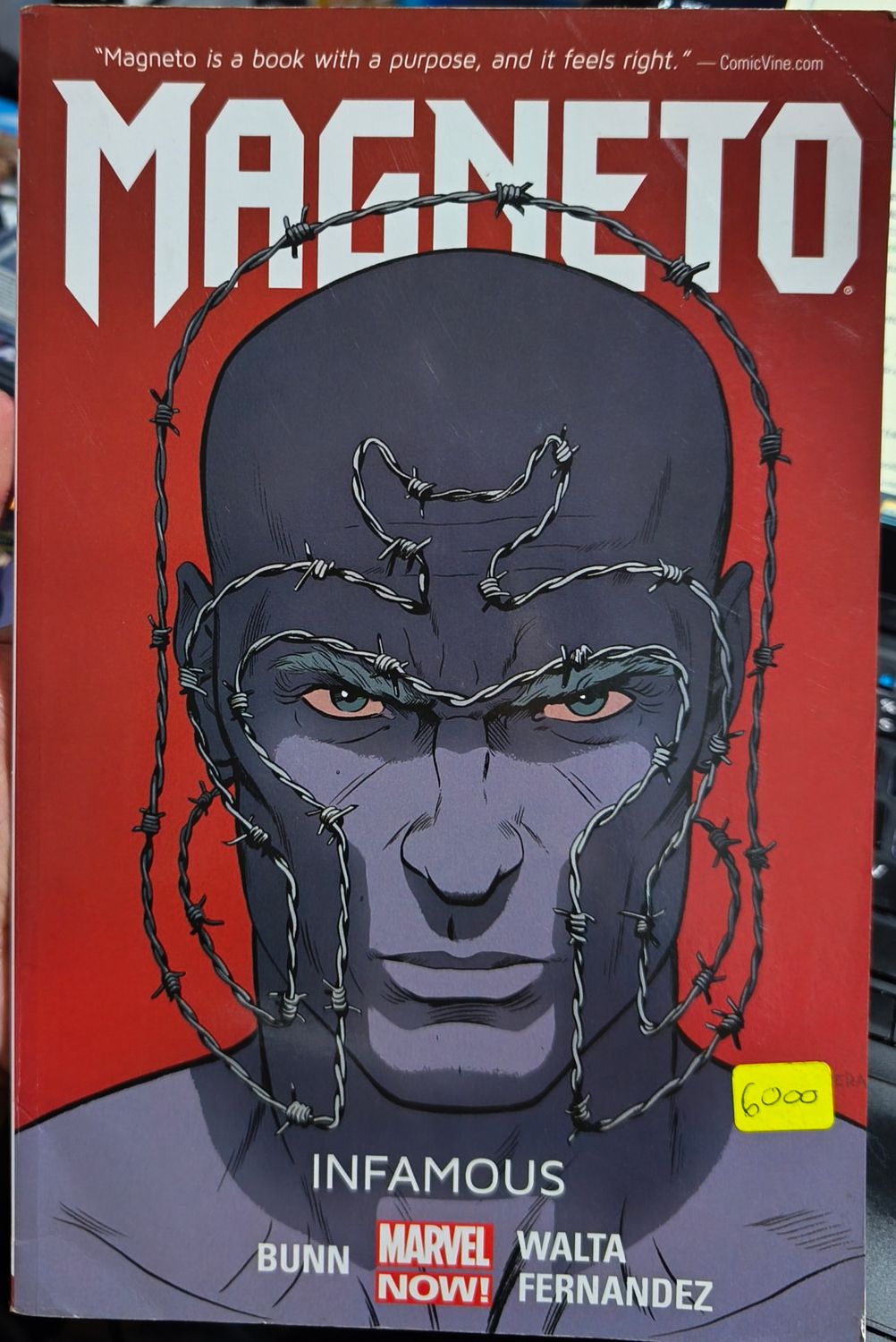 SH1 Magneto Infamous Cómic Libro Marvel Ingles