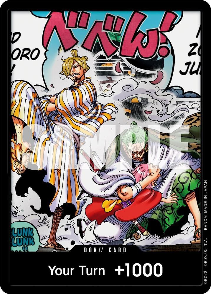 SJF DON!! Card (Alternate Art) - Wings of the Captain (OP06)