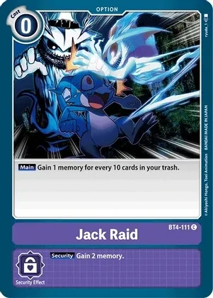 SJF Jack Raid - Great Legend (BT04) Great Legend