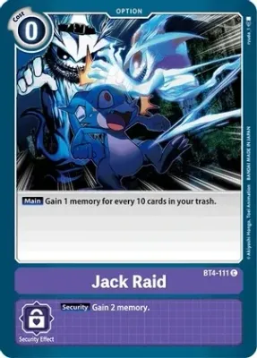 SJF Jack Raid - Great Legend (BT04) Great Legend
