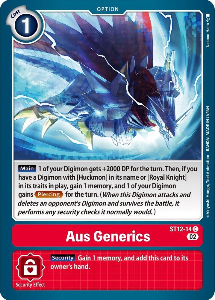 SJF Aus Generics - Starter Deck 12: Jesmon (ST-12)