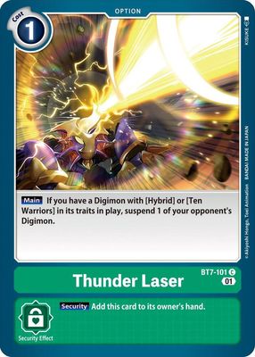 SJF Thunder Laser - Next Adventure (BT-07)