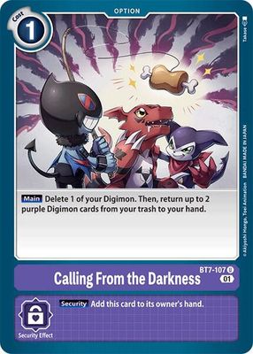 SJF Calling From the Darkness - Next Adventure (BT-07)