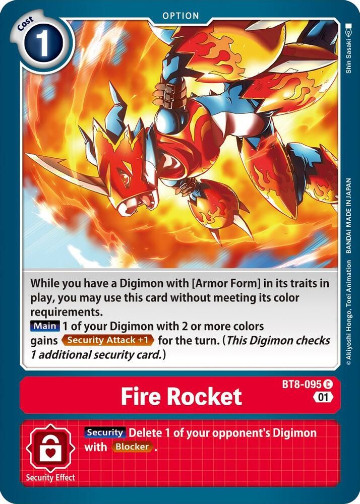 SJF Fire Rocket - New Awakening (BT-08)