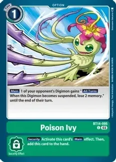 SJF Poison Ivy - Blast Ace (BT14) Blast Ace