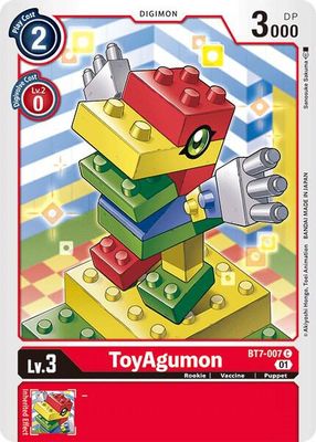 SJF ToyAgumon - Next Adventure (BT-07)