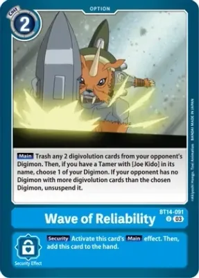 SJF Wave of Reliability - Blast Ace (BT14) Blast Ace