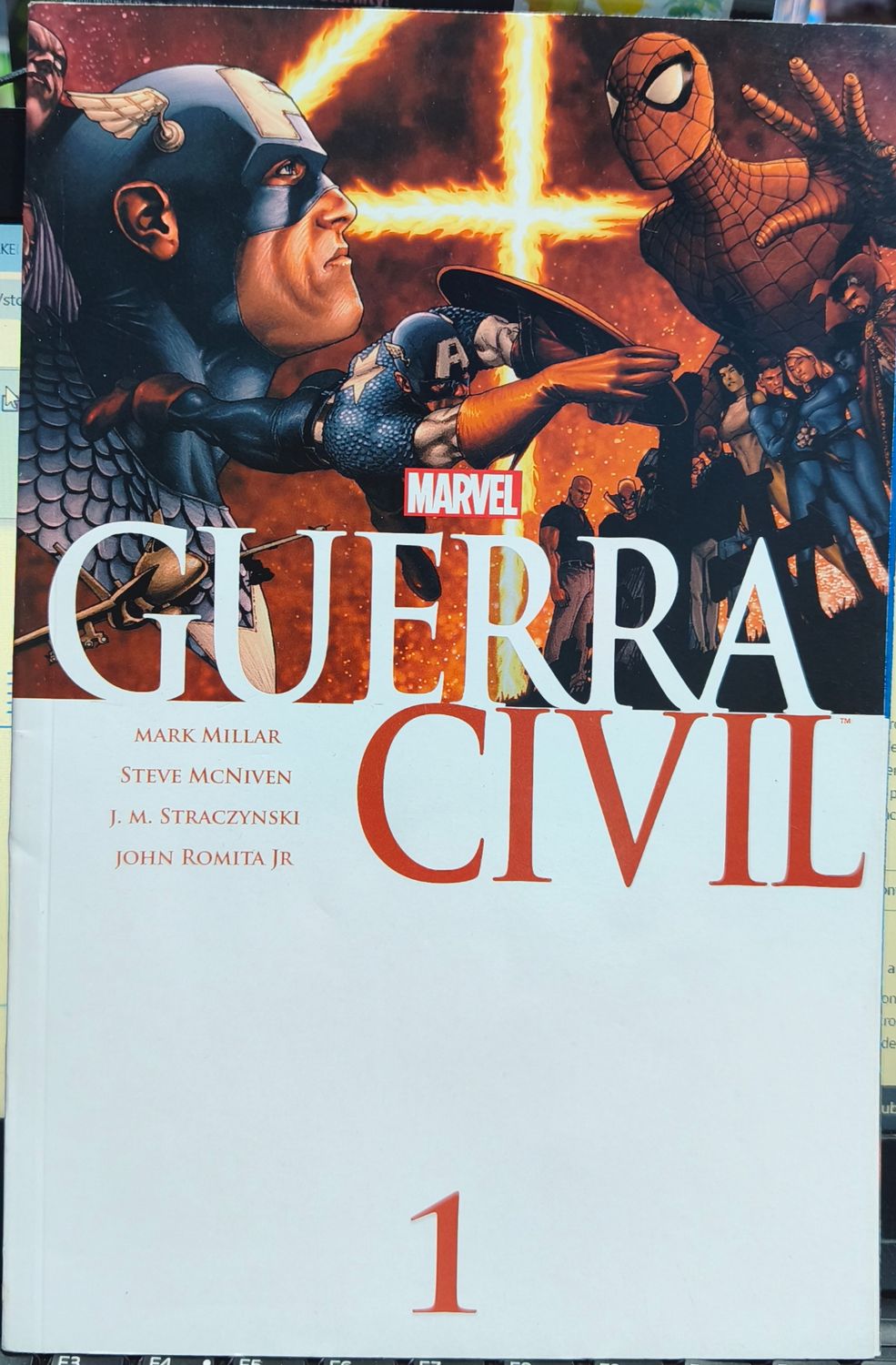 SJ6 Guerra Civil Comic Volumen 1 Español