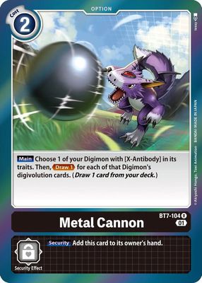 SJF Metal Cannon - Next Adventure (BT-07) Foil