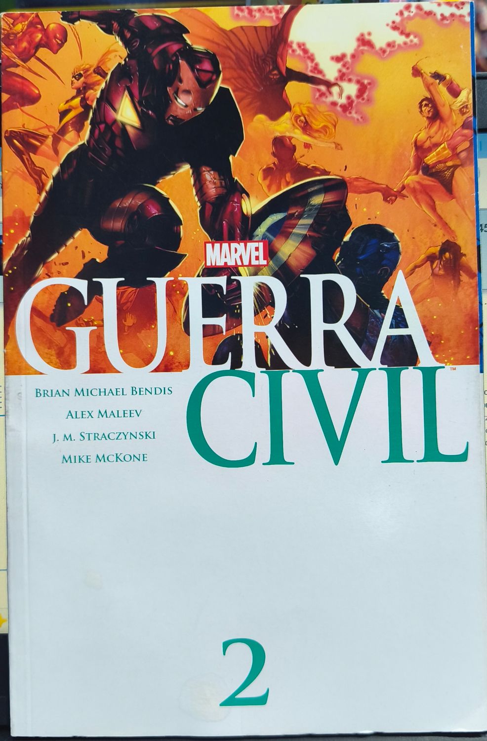 SJ6 Guerra Civil Comic Volumen 2 Español