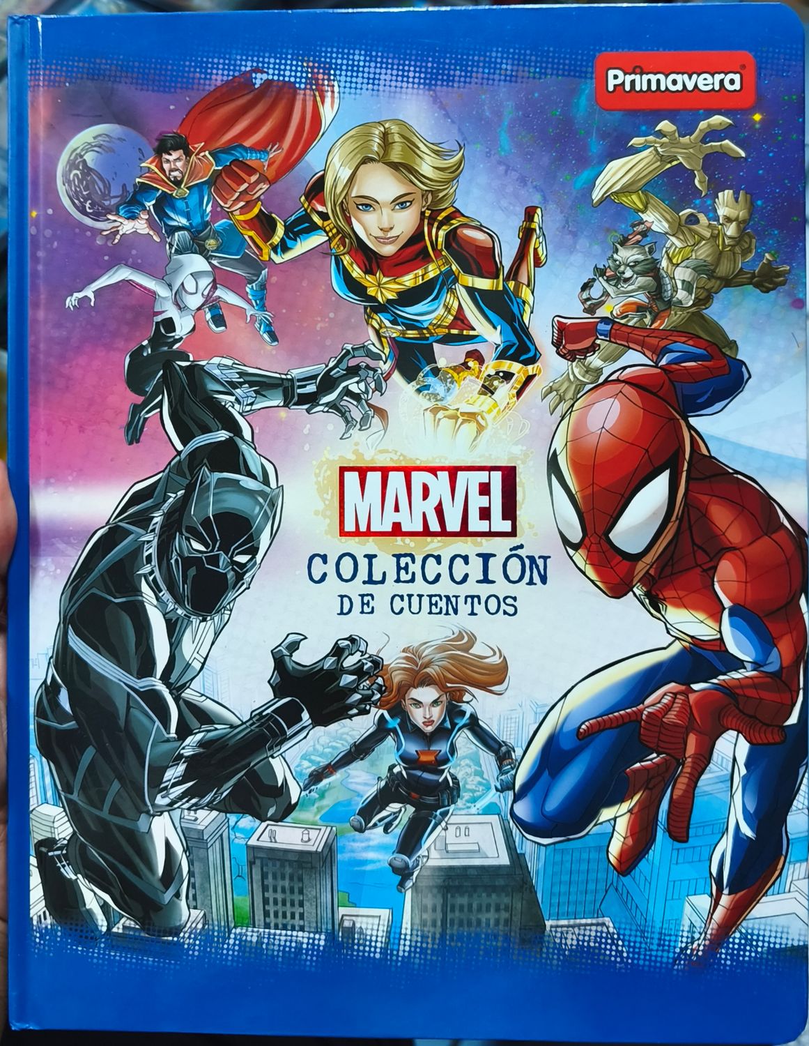 SJ6 Marvel Colección de Cuentos Libro Tapa Dura Español