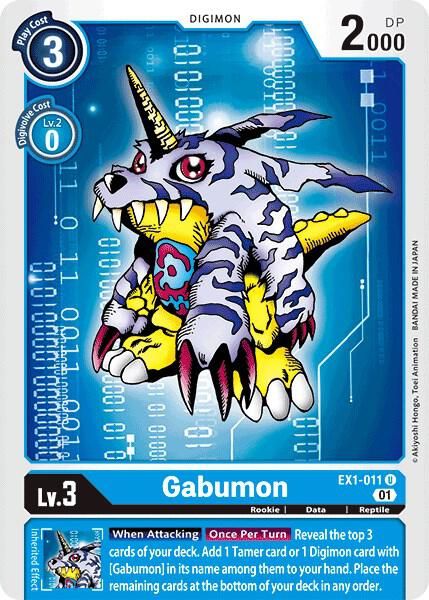 SJF Gabumon - Classic Collection (EX-01)