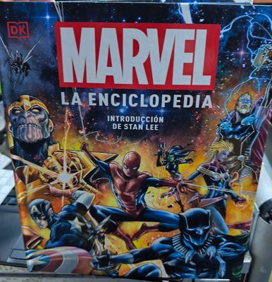 SJ3 Marvel La Enciclopedia Tapa Dura Libro Español
