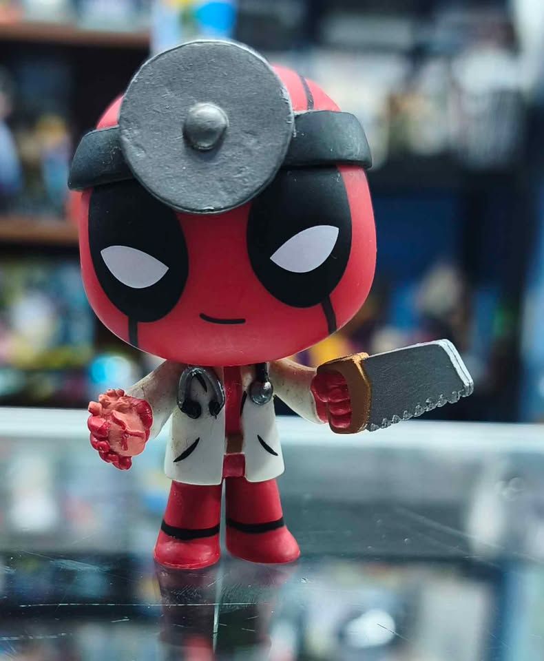 SJ1 Deadpool Figura Funko Mystery Minis Bobblehead
