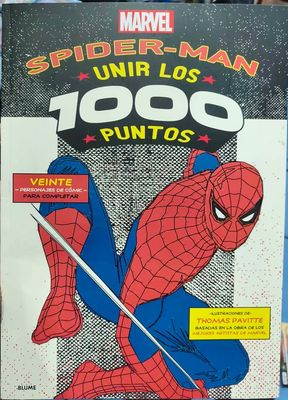 SJ3 Spider Man Unir los 1000 Puntos Libro Nuevo