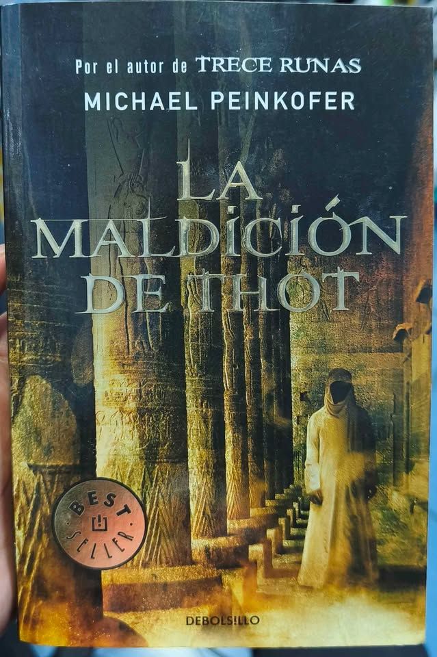 SJ1 La Maldición de Thot Libro Michael Feinkofer