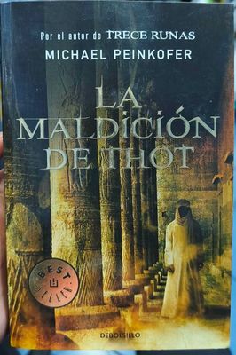 SJ1 La Maldición de Thot Libro Michael Feinkofer