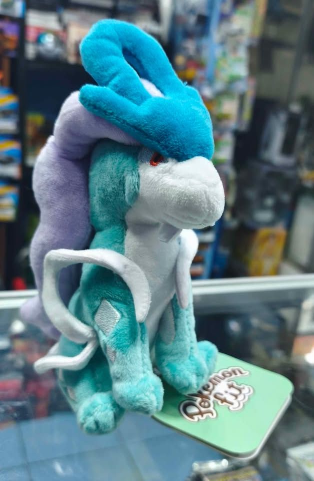 SJ1 Suicune Figura Peluche Fit Pokémon Center