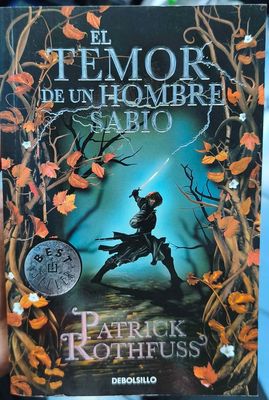SJ1 El Temor de un Hombre Sabio Libro Patrick Kothfuss