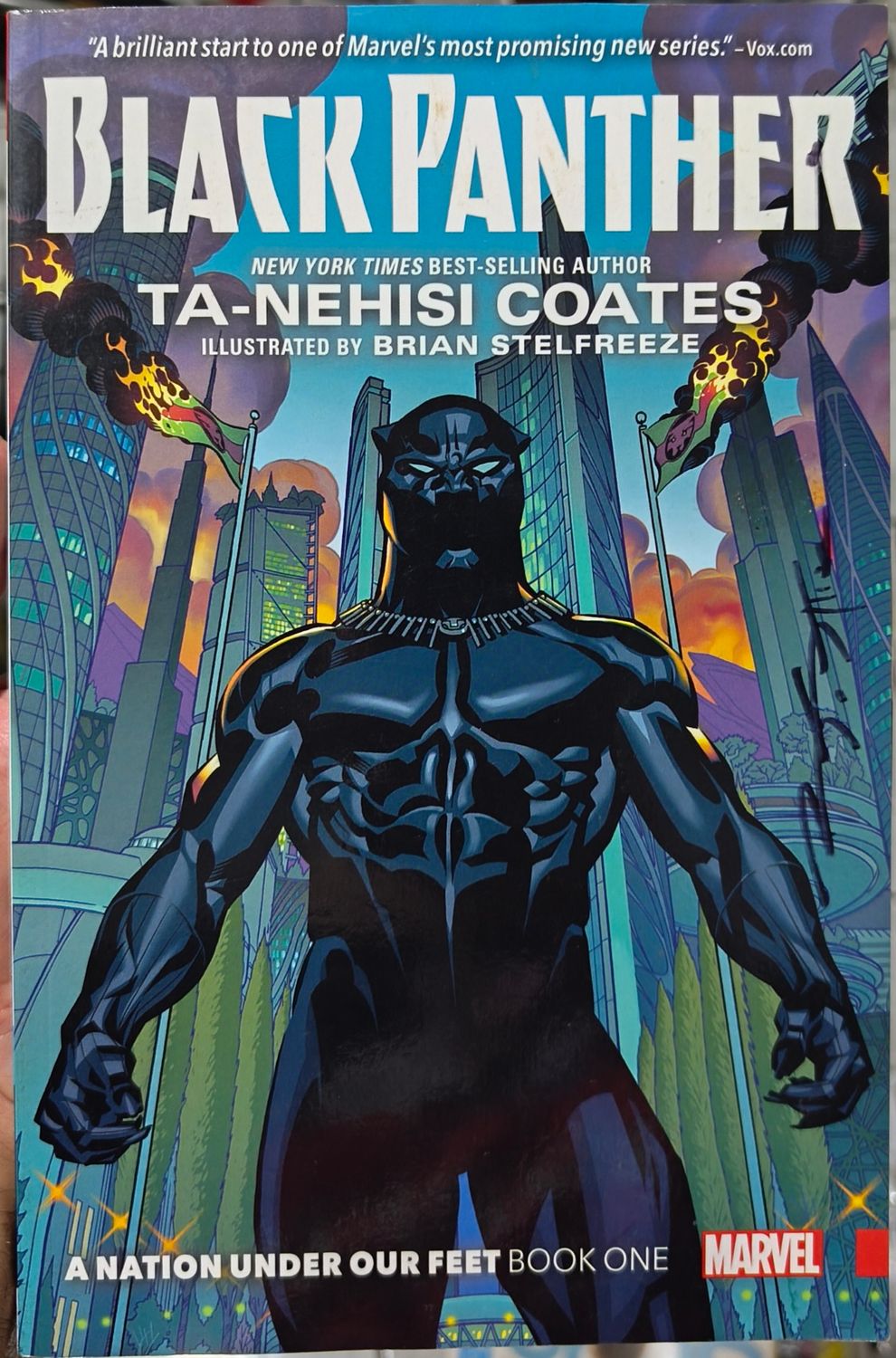 SJ6 Black Panther Cómic A Nation Under our Feet Marvel Ingles Libro