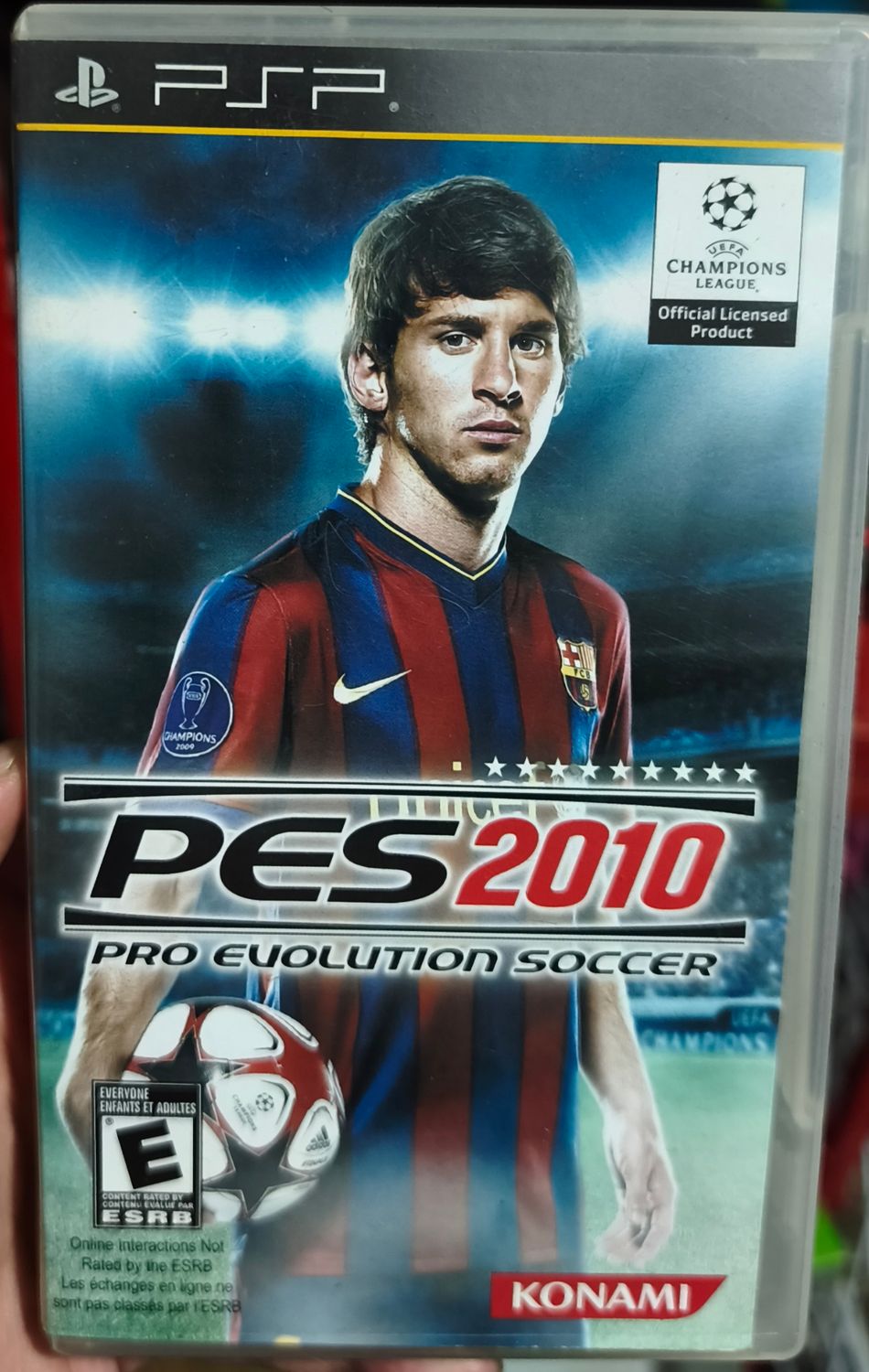 SJ6 PES 2010 PSP Usado Completo