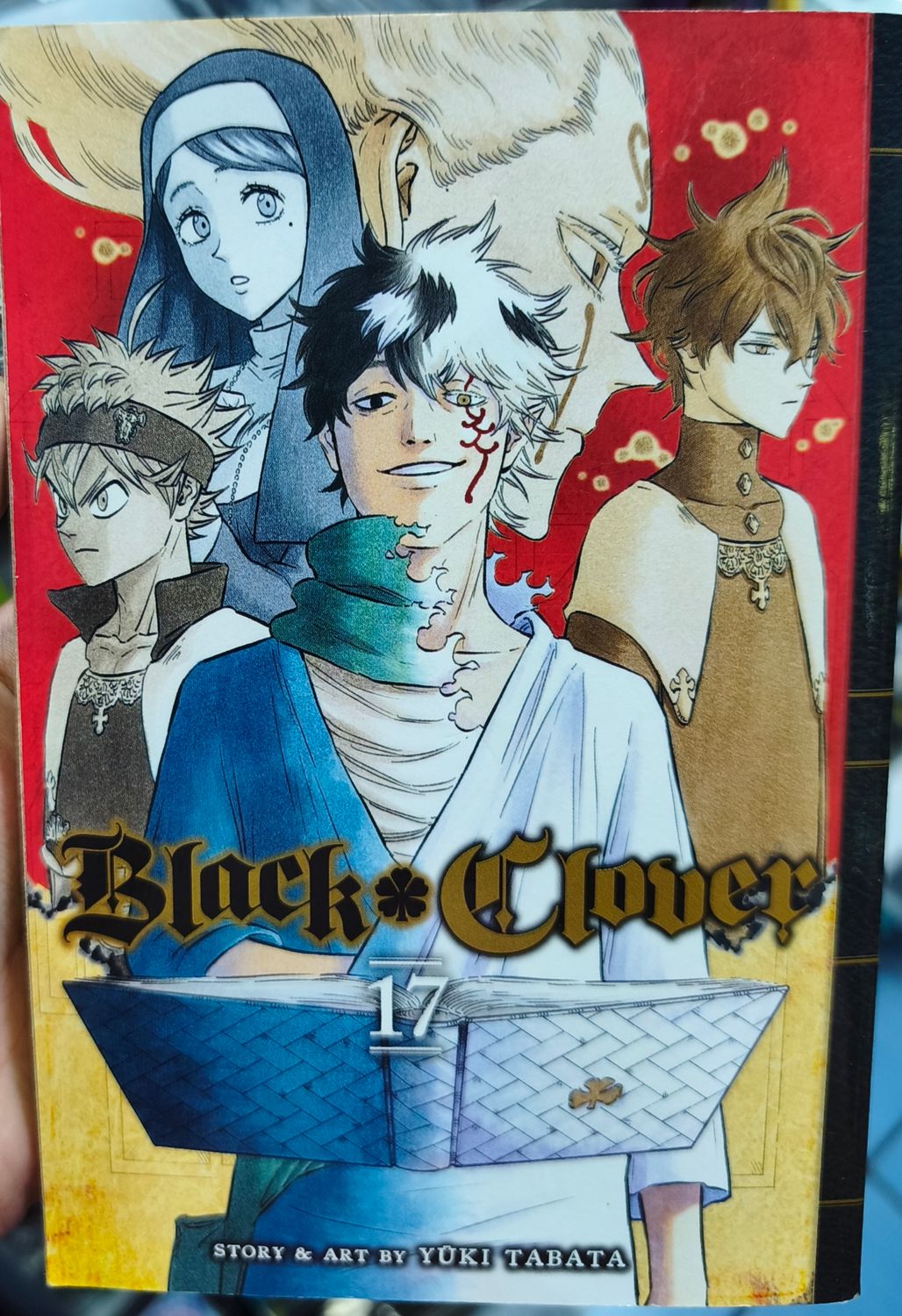 SJ6 Black Clover Manga Volumen 17 Ingles