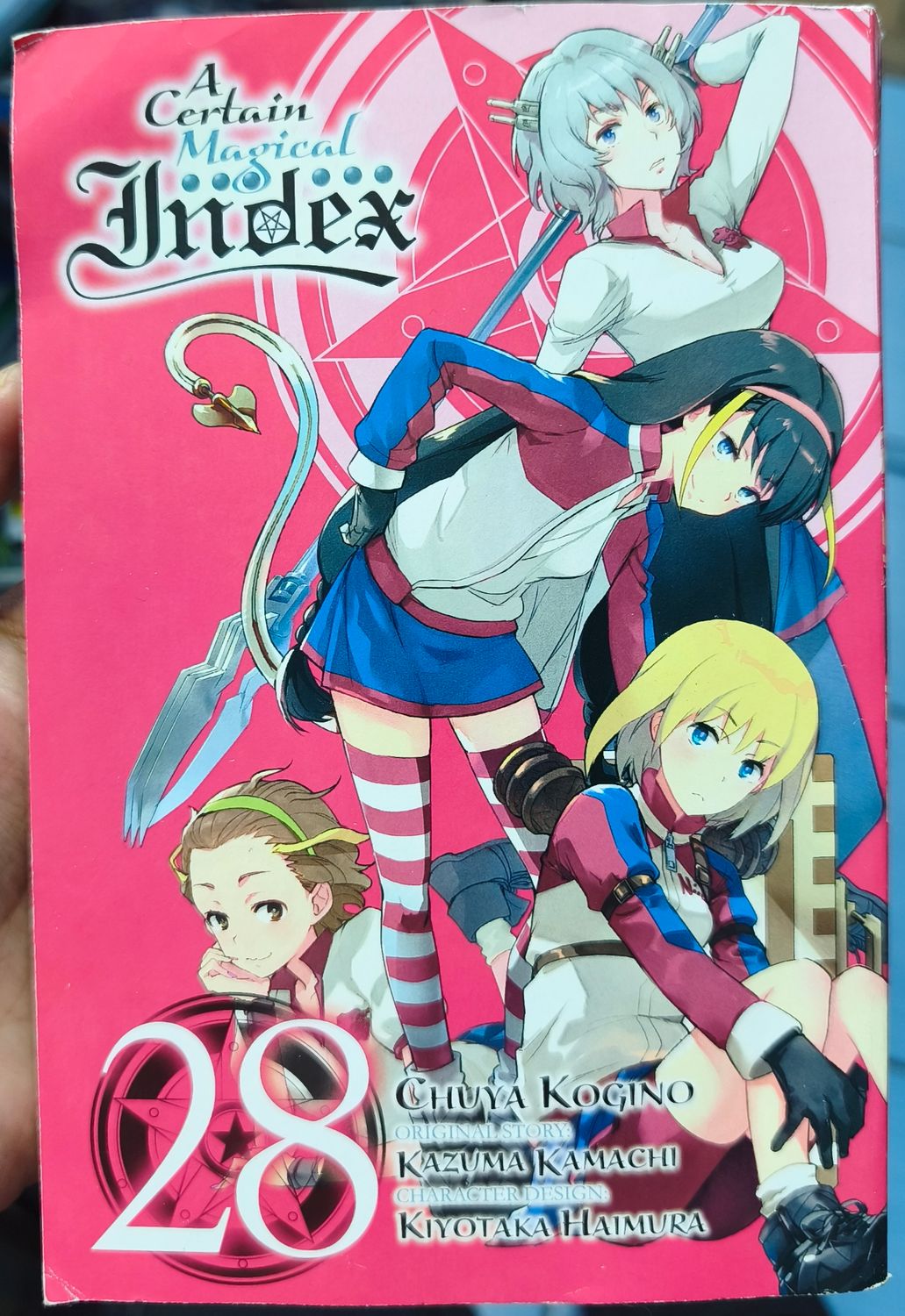 SH1 A Certain Magical Index Manga Volumen 28 Ingles Usado