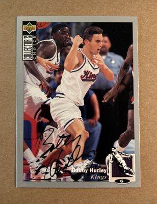 SJF 1994-95 Collector's Choice Silver Signature #132 Bobby Hurley Basketball