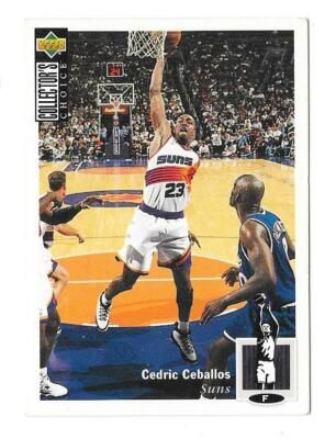 SJF Carte - Upper deck 1994 - N°123 - Cedric Ceballos